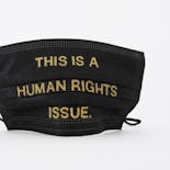 これは人権の問題だ（大坂なおみの言葉より引用）マスク　THIS IS A HUMAN RIGHTS ISSUE(Naomi Osaka Quotes) Mask